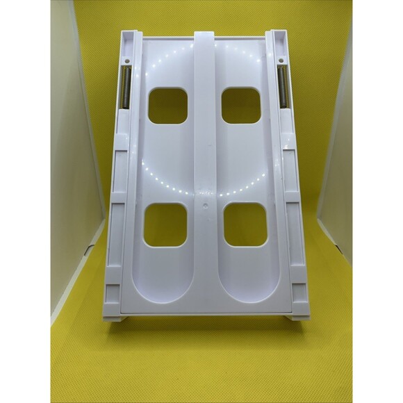 Beer Soda Can Storage Rack Refrigerator Slide Under Shelf Organizer Adjustable - Picture 3 of 5